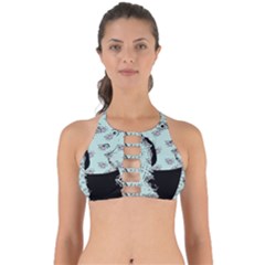 Wide Eyed Girl Perfectly Cut Out Bikini Top by snowwhitegirl