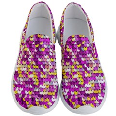 Funky Sequins Men s Lightweight Slip Ons by essentialimage