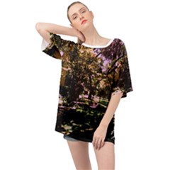 Hot Day In Dallas 3 Oversized Chiffon Top by bestdesignintheworld