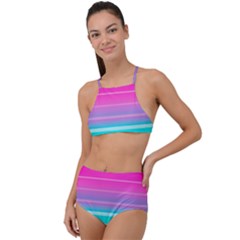 Portable Network Graphics High Waist Tankini Set by Sudhe