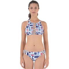 Vector Illustrated Pattern Design Perfectly Cut Out Bikini Set by Sudhe
