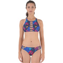 Patterns Rosebuds Perfectly Cut Out Bikini Set by Sudhe