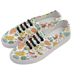 Surface Pattern  Vintage Christmas Ornaments Women s Classic Low Top Sneakers by Sudhe