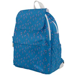 Pink Flower Branches Top Flap Backpack by bloomingvinedesign
