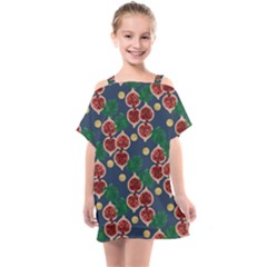 Figs And Monstera  Kids  One Piece Chiffon Dress by VeataAtticus