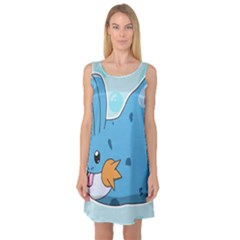 Patokip Sleeveless Satin Nightdress by MuddyGamin9