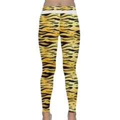 Yellow Tiger Classic Yoga Leggings by daydreamer