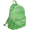 Wave Concentric Circle Green The Plain Backpack View2