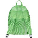 Wave Concentric Circle Green The Plain Backpack View3