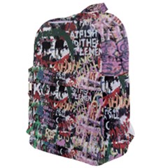 Graffiti Wall Background Classic Backpack by Vaneshart