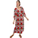 Flag Bermuda Grecian Style  Maxi Dress View1