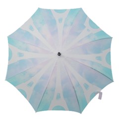 Pastel Eiffel s Tower, Paris Hook Handle Umbrellas (small) by Lullaby