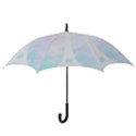 Pastel Eiffel s Tower, Paris Hook Handle Umbrellas (Small) View3