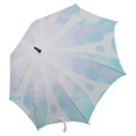 Pastel Eiffel s Tower, Paris Hook Handle Umbrellas (Medium) View2