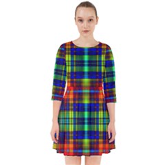 Plaid 6 Smock Dress by ArtworkByPatrick