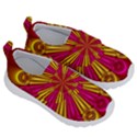 Abstract Art Fractal Modern Art Kids  Velcro No Lace Shoes View3