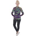 Background Design Art Artwork Casual Zip Up Jacket View2