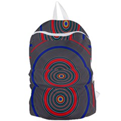 Art Design Fractal Circle Foldable Lightweight Backpack by Wegoenart