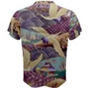 Textile Fabric Cloth Pattern Men s Cotton Tee View2