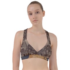 Illustrated Exhibitor Sweetheart Sports Bra by DeneWestUK