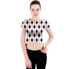 Argyle 316837 960 720 Crew Neck Crop Top by vintage2030