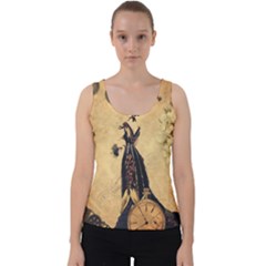 Steampunk 3899496 960 720 Velvet Tank Top by vintage2030