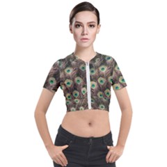 Bird 4099645 960 720 Short Sleeve Cropped Jacket by vintage2030