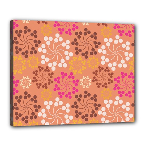 Abstract Seamless Pattern Graphic Pattern Canvas 20  X 16  (stretched) by Vaneshart