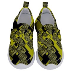Seamless Pattern Background Kids  Velcro No Lace Shoes by Vaneshart