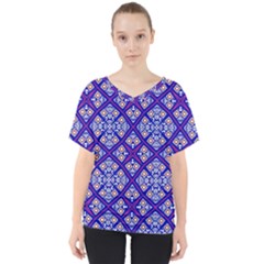 Symmetry V-neck Dolman Drape Top by Sobalvarro