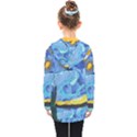 Painting Illustrations Vincent Van Gogh Kids  Double Breasted Button Coat View2
