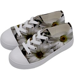 Daisies Kids  Low Top Canvas Sneakers by bestdesignintheworld