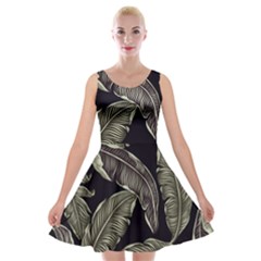 Jungle Velvet Skater Dress by Sobalvarro