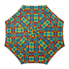 Pop Art  Golf Umbrellas by Sobalvarro