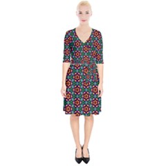 Pattern  Wrap Up Cocktail Dress by Sobalvarro