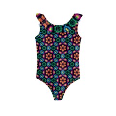 Pattern  Kids  Frill Swimsuit by Sobalvarro