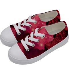 Manipulation Fantasy Photoshop Kids  Low Top Canvas Sneakers by Wegoenart