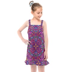 Kaleidoscope  Kids  Overall Dress by Sobalvarro