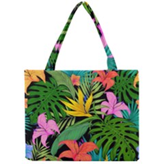Tropical Greens Mini Tote Bag by Sobalvarro
