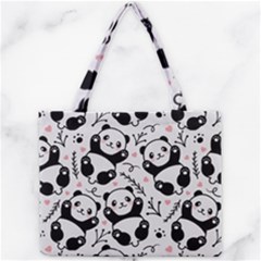 Panda Pattern Mini Tote Bag by Vaneshart
