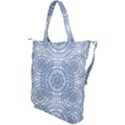 Boho Pattern Style Graphic Vector Shoulder Tote Bag View2