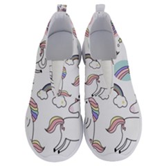 Cute Unicorns With Magical Elements Vector No Lace Lightweight Shoes by Sobalvarro