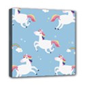 Unicorn Seamless Pattern Background Vector (2) Mini Canvas 8  x 8  (Stretched) View1