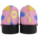 Pop Art Pineapple Seamless Pattern Vector Women Heeled Oxford Shoes View4