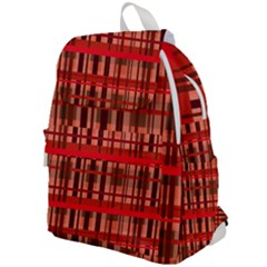 Fall Plaid Top Flap Backpack by bloomingvinedesign