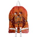 Awesome Skull On A Pentagram With Crows Foldable Lightweight Backpack View2