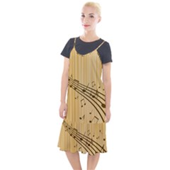 Background Music Nuts Sheet Camis Fishtail Dress by Mariart