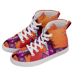 Wonderful Fantasy Horse In A Autumn Landscape Men s Hi-top Skate Sneakers by FantasyWorld7