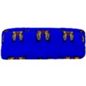 Butterfly Pattern Blue Insects Full Print Rope Handle Tote (Large) View3