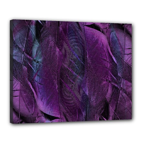 Abstract Form Pattern Texture Canvas 20  X 16  (stretched) by Vaneshart